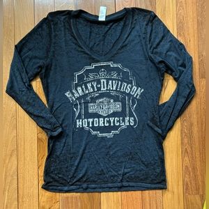 Harley-Davidson 3/4 sleeve tee